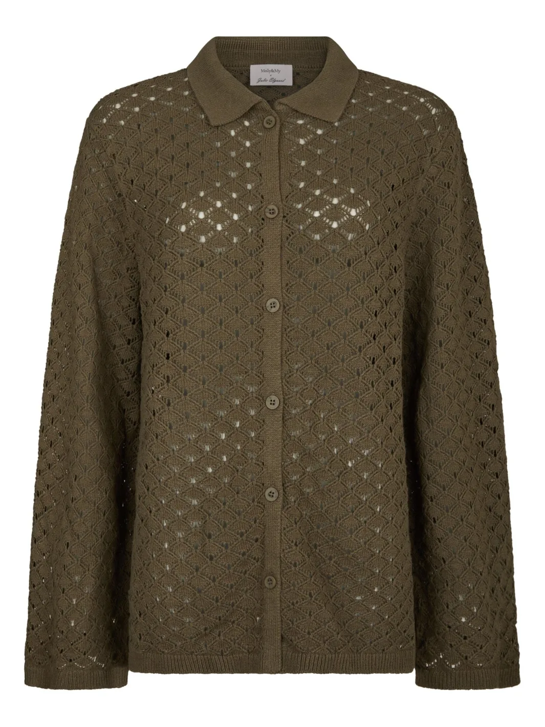 Molly&My x Julie Elgaard Sæt 🛍️|Bluser & Skjorter<Elina Knit Blouse 167102