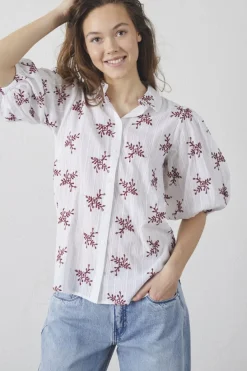 Clearance Ella-Sh53 18509 Bluser & Skjorter|Ammevenligt Tøj