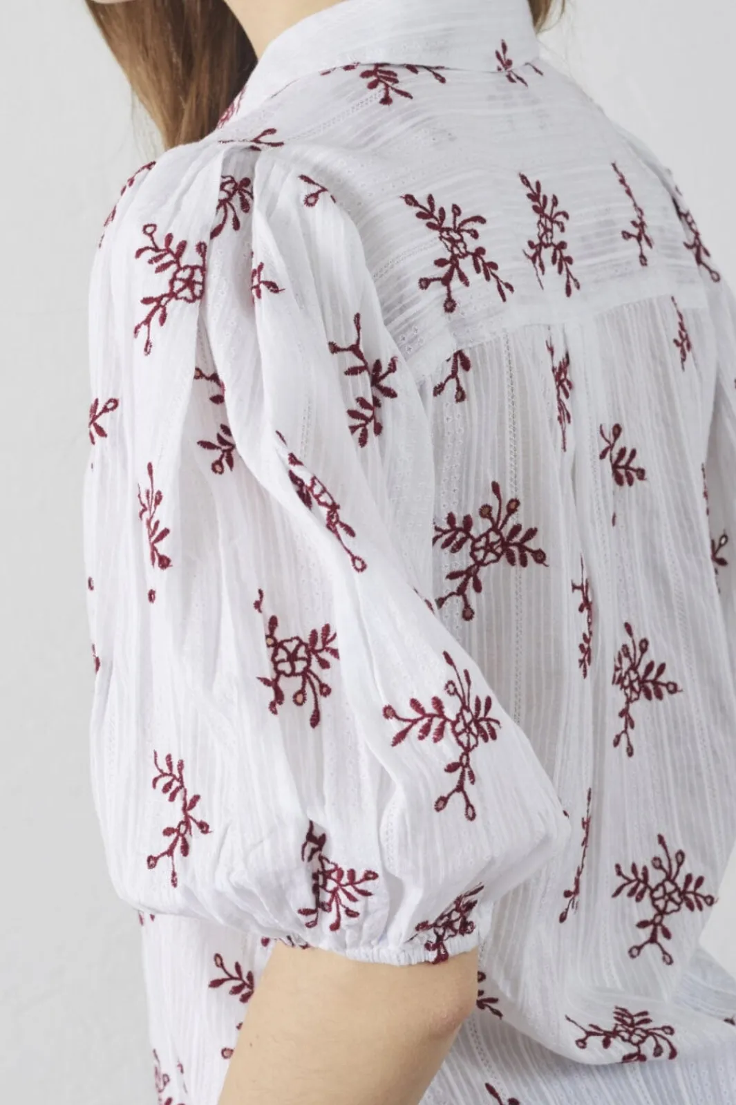 Clearance Ella-Sh53 18509 Bluser & Skjorter|Ammevenligt Tøj