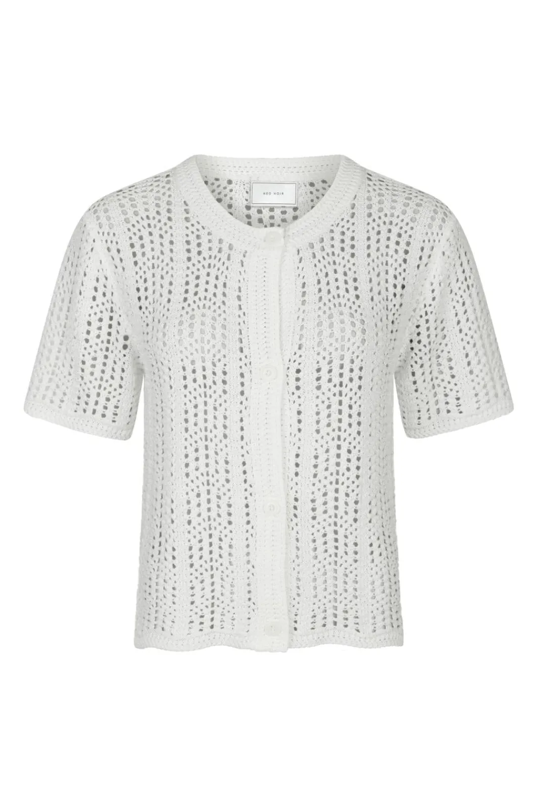 Clearance Ellen Crochet Knit Cardigan 161641 Cardigans|Ammevenligt Tøj
