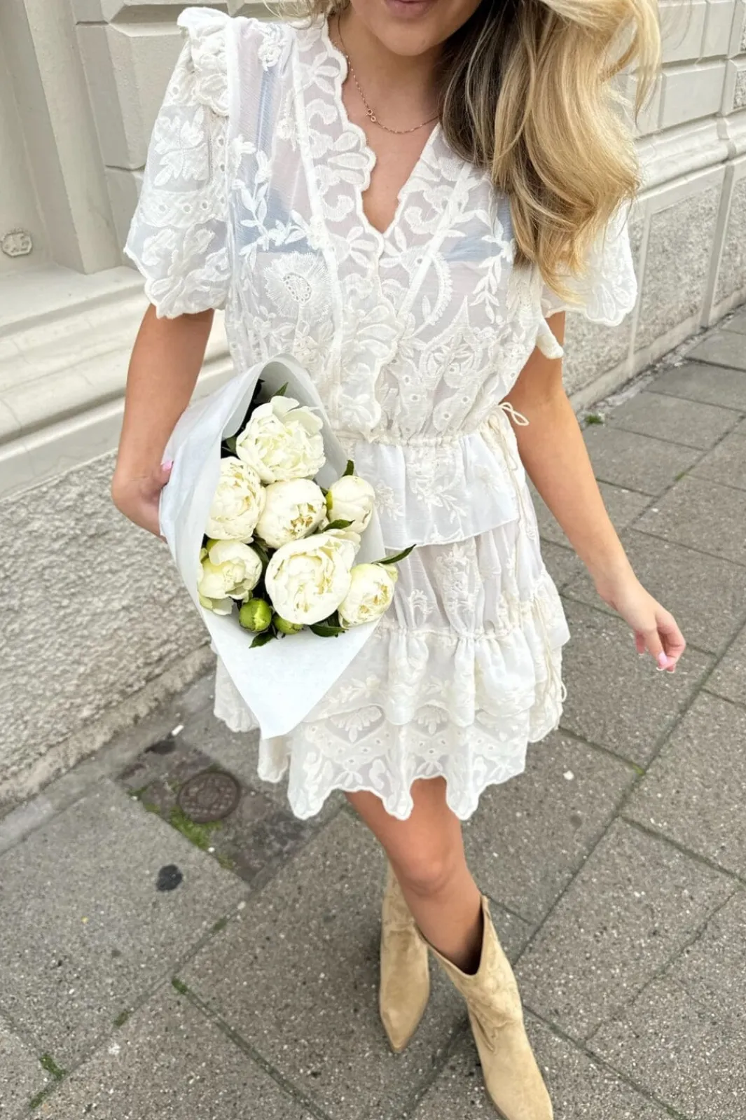 Online Ellinoric Lace Layer Dress Kjoler