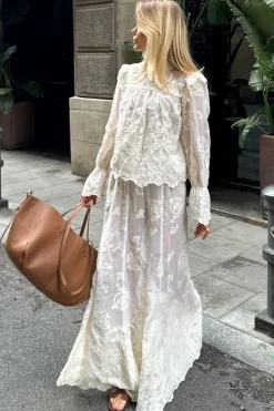 BYIC Nederdele<Ellinoric Lace Maxi Skirt