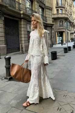 BYIC Nederdele<Ellinoric Lace Maxi Skirt