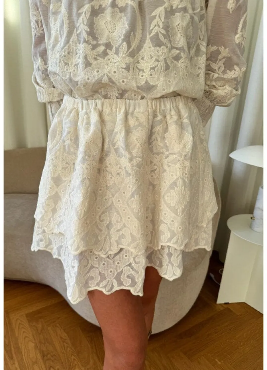 Online Ellinoric Lace Mini Skirt Nederdele