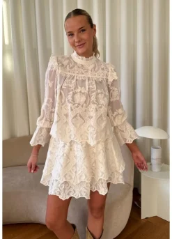 Online Ellinoric Lace Mini Skirt Nederdele
