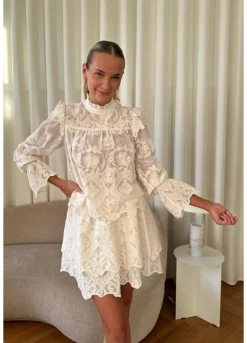 Online Ellinoric Lace Mini Skirt Nederdele