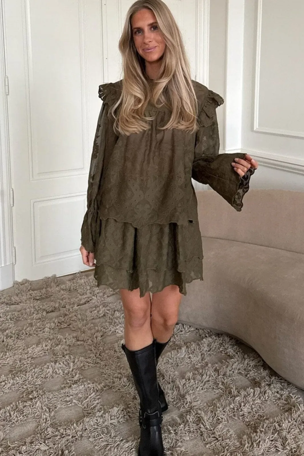 BYIC Bluser & Skjorter|Sæt 🛍️<Ellinoric Lace Shirt 2550
