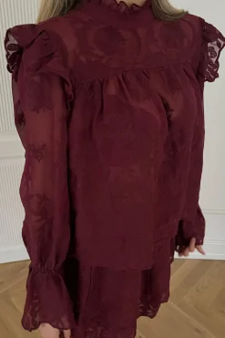 Outlet Ellinoric Lace Shirt 2550 Bluser & Skjorter|Sæt 🛍️