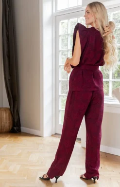 Clearance Elsa Jacquard Pants 167096 Sæt 🛍️|Bukser, Jeans & Leggings
