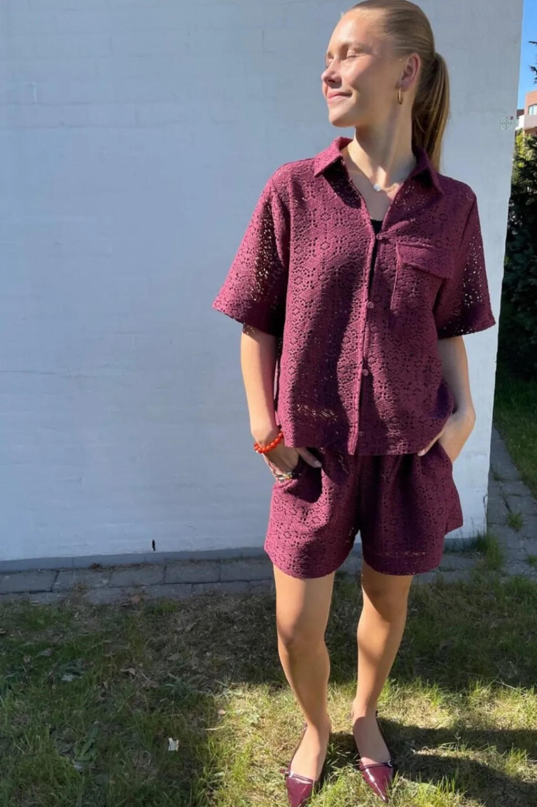 Hot Elsia-Sho 18591 Sæt 🛍️|Shorts