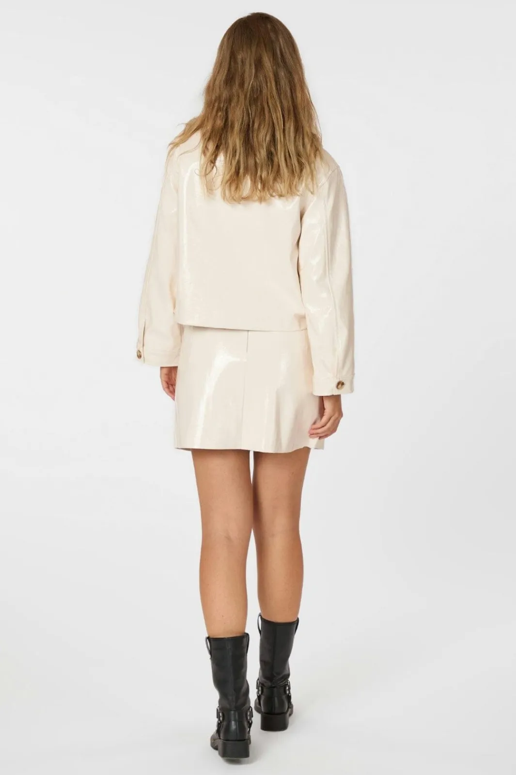 Best Emilia Patent Jacket 164794 Overtøj & Jakker