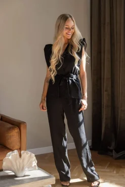 Molly&My x Julie Elgaard Sæt 🛍️|Veste<Emma Jacquard Vest 167095