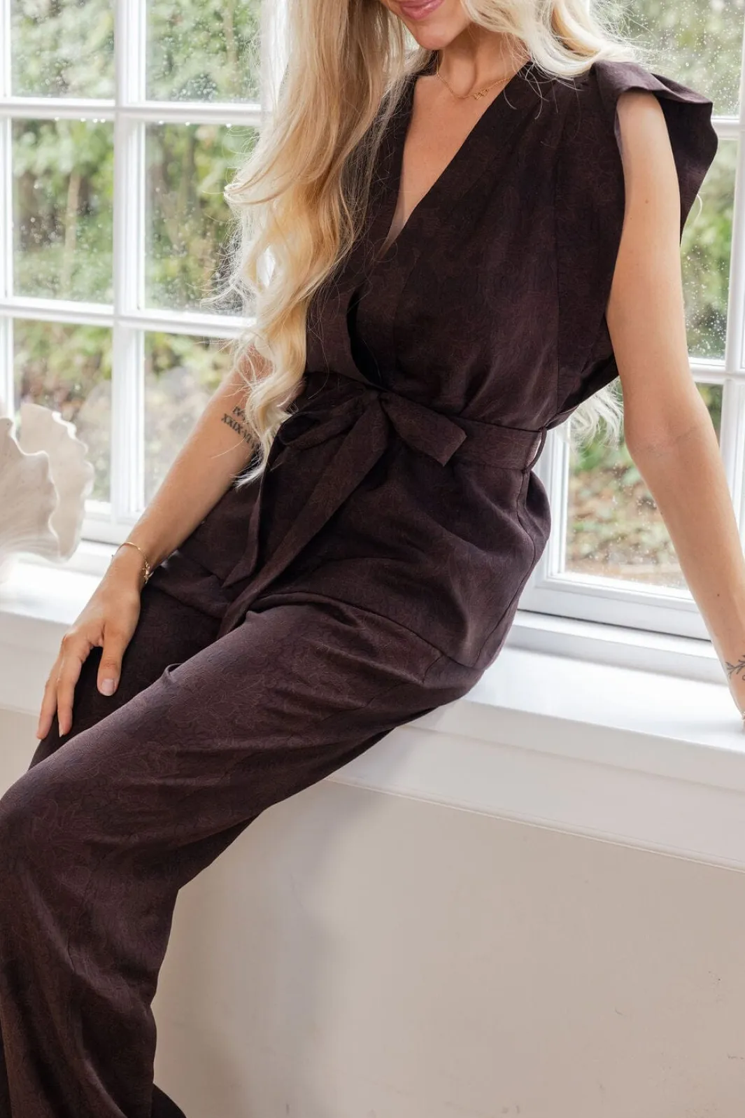 Molly&My x Julie Elgaard Sæt 🛍️|Overtøj & Jakker<Emma Jacquard Vest 167095