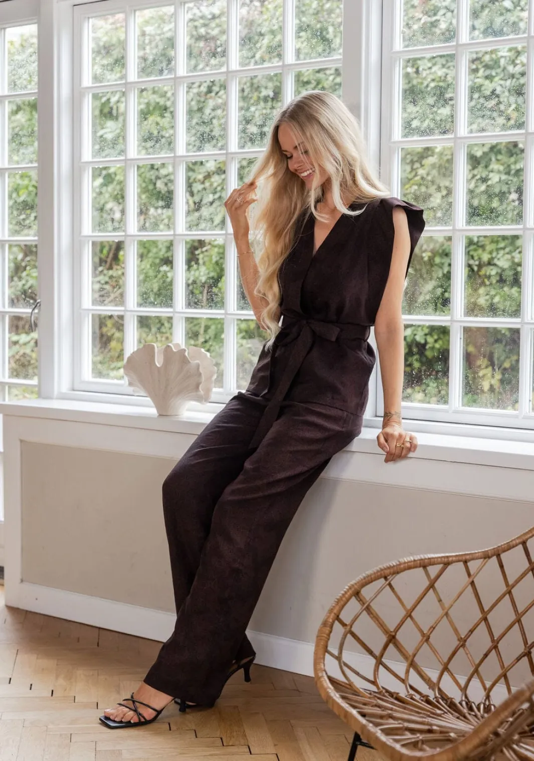 Molly&My x Julie Elgaard Sæt 🛍️|Overtøj & Jakker<Emma Jacquard Vest 167095