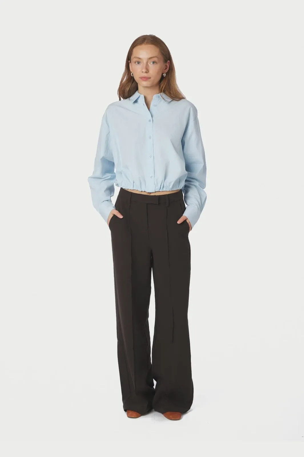 Neo Noir Bluser & Skjorter|Ammevenligt Tøj<Emmana C Poplin Shirt 167941