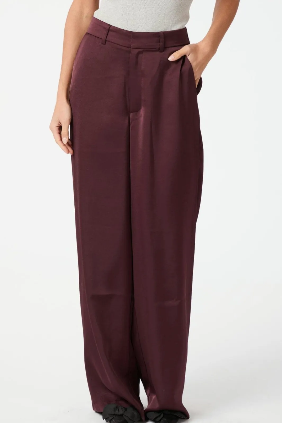 Sale Emmett Heavy Sateen Pants 164136 Bukser, Jeans & Leggings