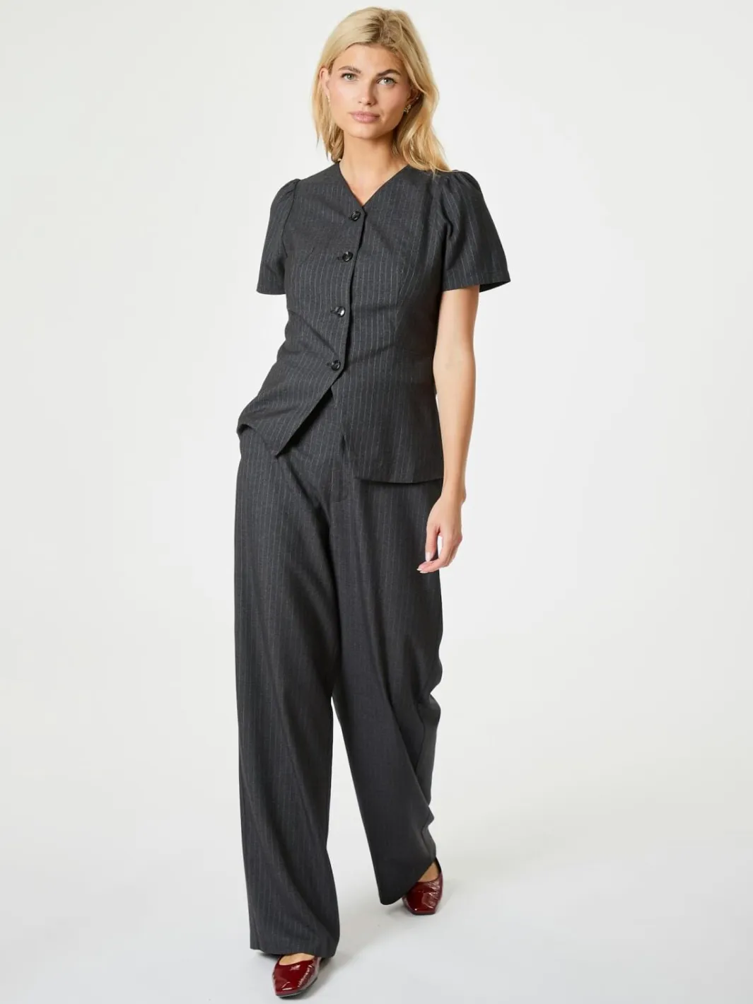 Neo Noir Bukser, Jeans & Leggings<Emmett Pinstripe Pants