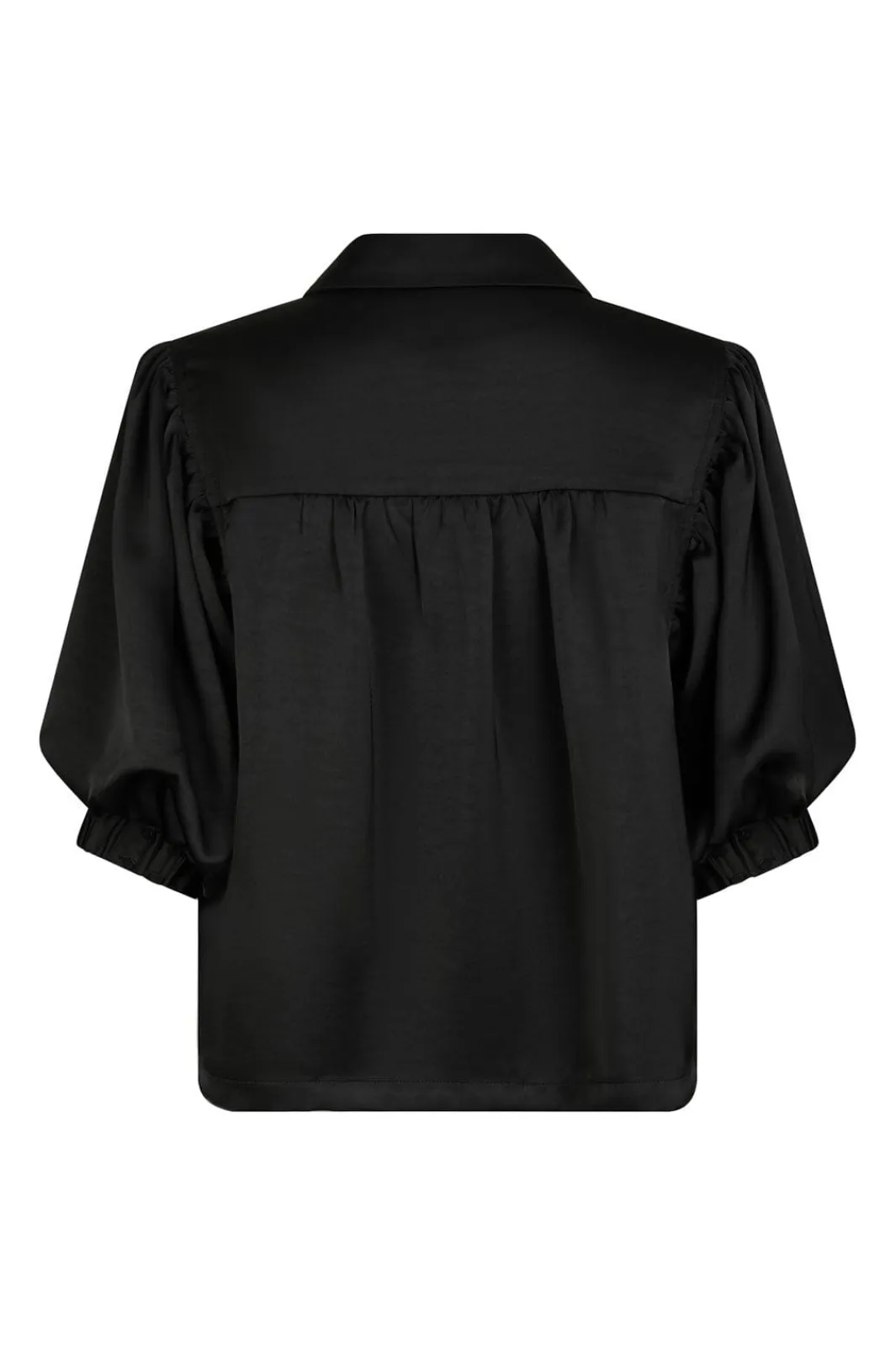 Neo Noir Bluser & Skjorter|Ammevenligt Tøj<Etta Heavy Sateen Shirt 167036
