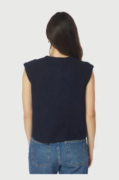 Neo Noir Strik|Bluser & Skjorter<Everest Knit Vest 164870