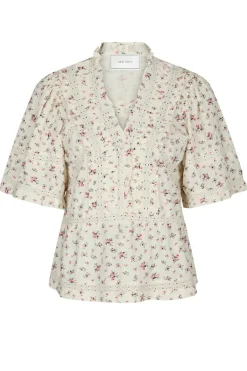 Neo Noir T-Shirts & Toppe<Evienne Floral Blush Top 626
