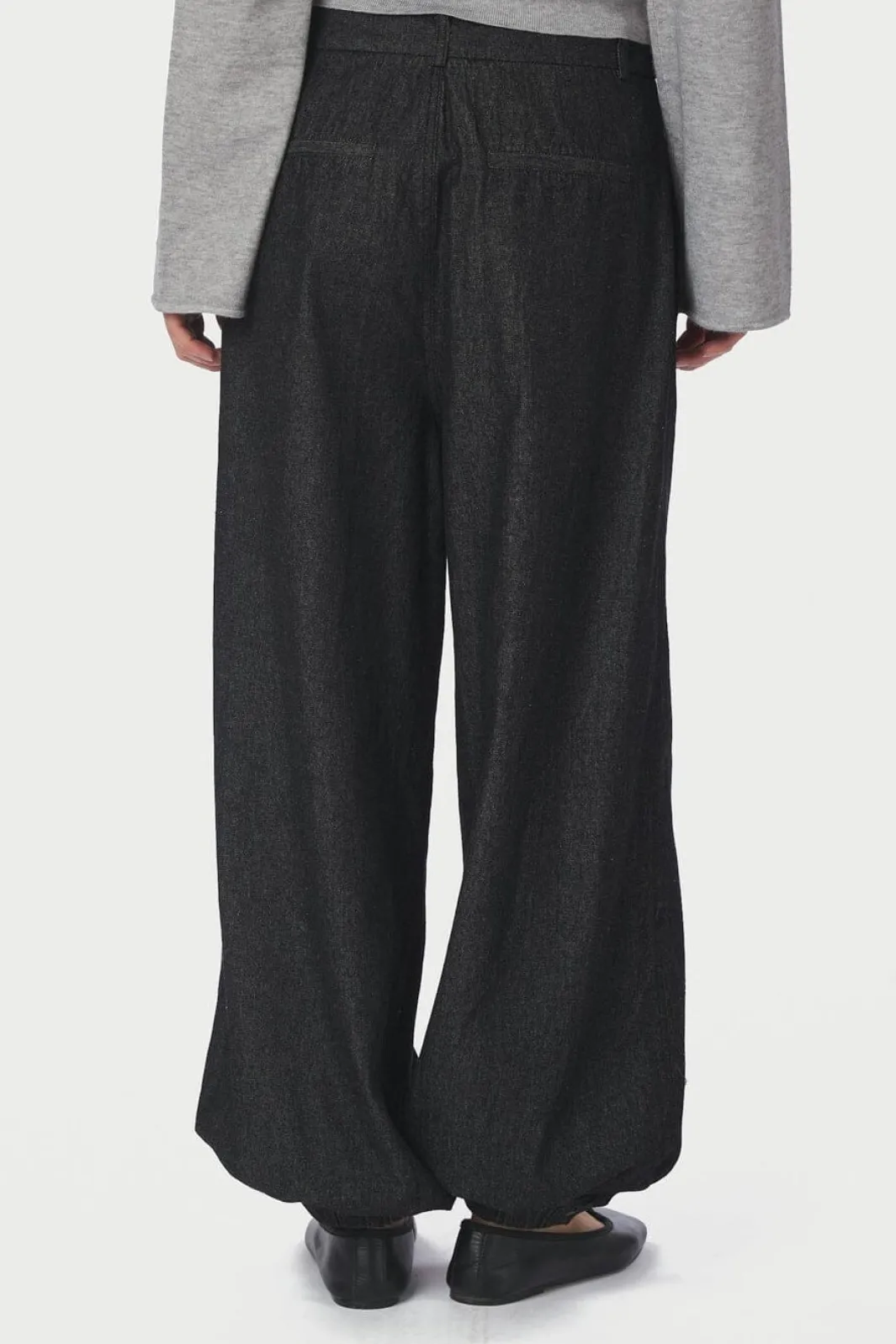 Fayla Denim Balloon Pants 167399 Bukser, Jeans & Leggings