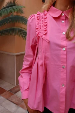 Liberte Bluser & Skjorter|Ammevenligt Tøj<Fie Ls Frill Shirt 22308