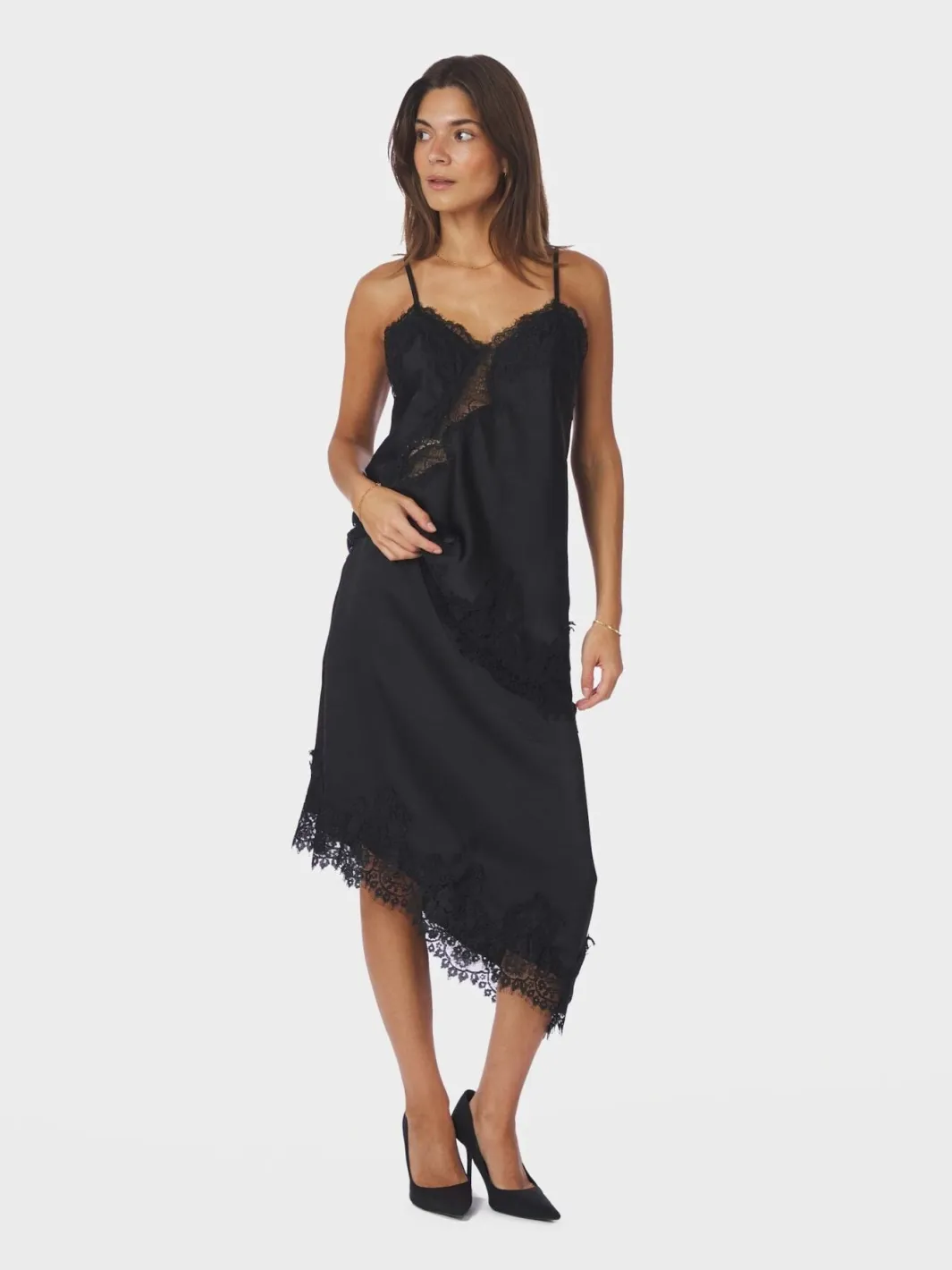 Neo Noir Nederdele<Fiora Lace Skirt 167417