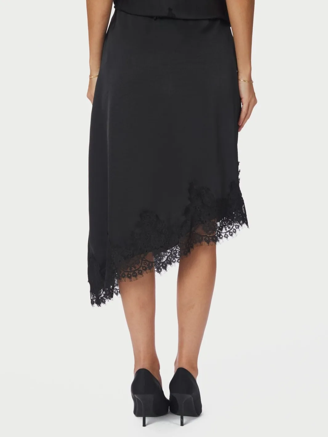 Neo Noir Nederdele<Fiora Lace Skirt 167417