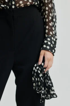 Second Female Bukser, Jeans & Leggings<Fique Straight Trousers 59024