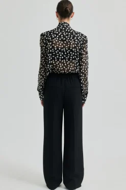 Second Female Bukser, Jeans & Leggings<Fique Straight Trousers 59024