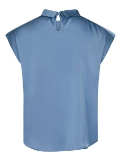 Neo Noir T-Shirts & Toppe<Fleur Drapy Satin Blouse