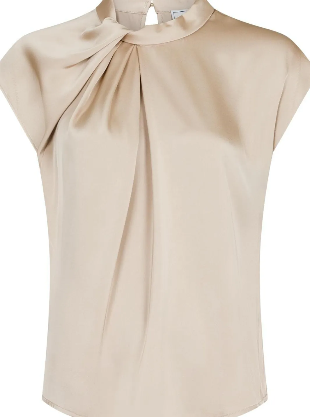 Neo Noir T-Shirts & Toppe<Fleur Drapy Satin Blouse
