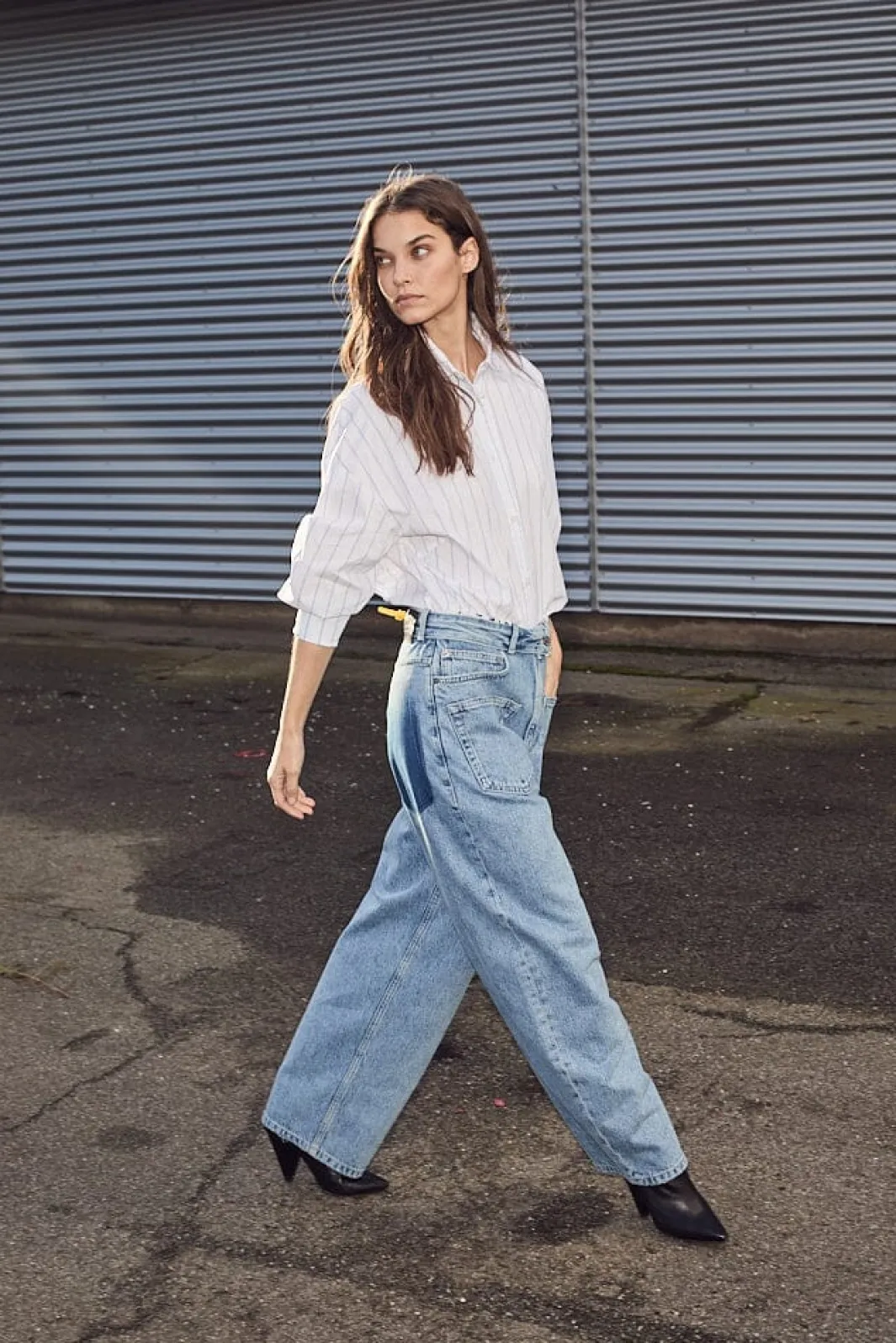 Clearance Flip Waist Pocket Jeans HL10179 Bukser, Jeans & Leggings