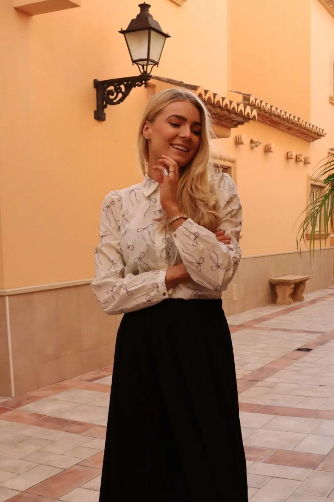 New Flora Ls Blouse 21598 Bluser & Skjorter|Ammevenligt Tøj