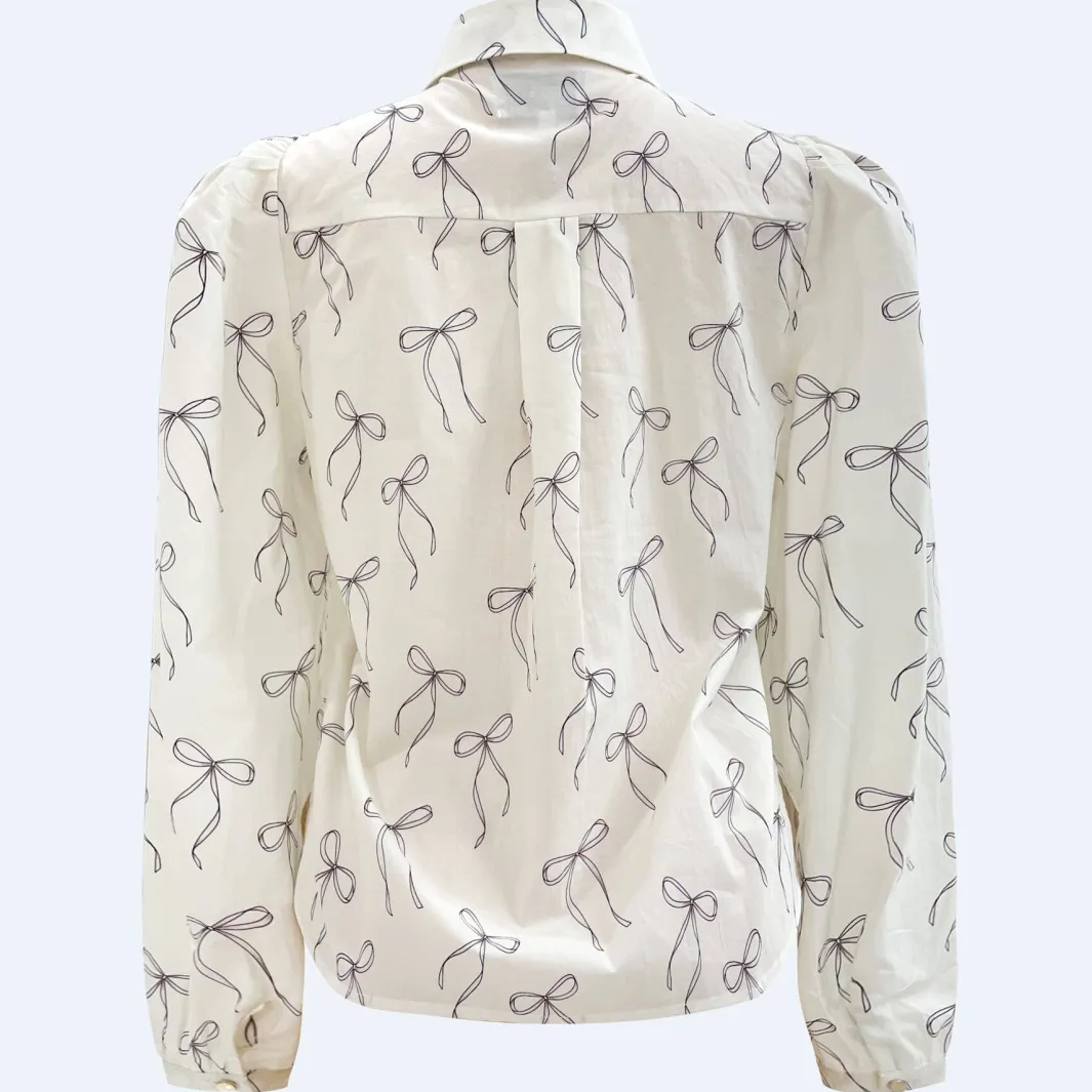 New Flora Ls Blouse 21598 Bluser & Skjorter|Ammevenligt Tøj
