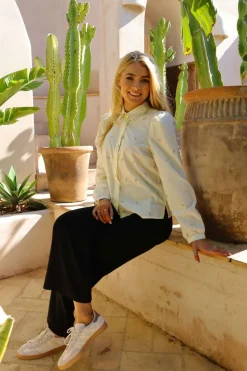 Hot Flora Ls Blouse 21598 Bluser & Skjorter|Ammevenligt Tøj