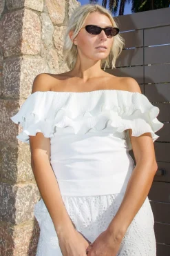 Cras T-Shirts & Toppe<Flounce Top C424