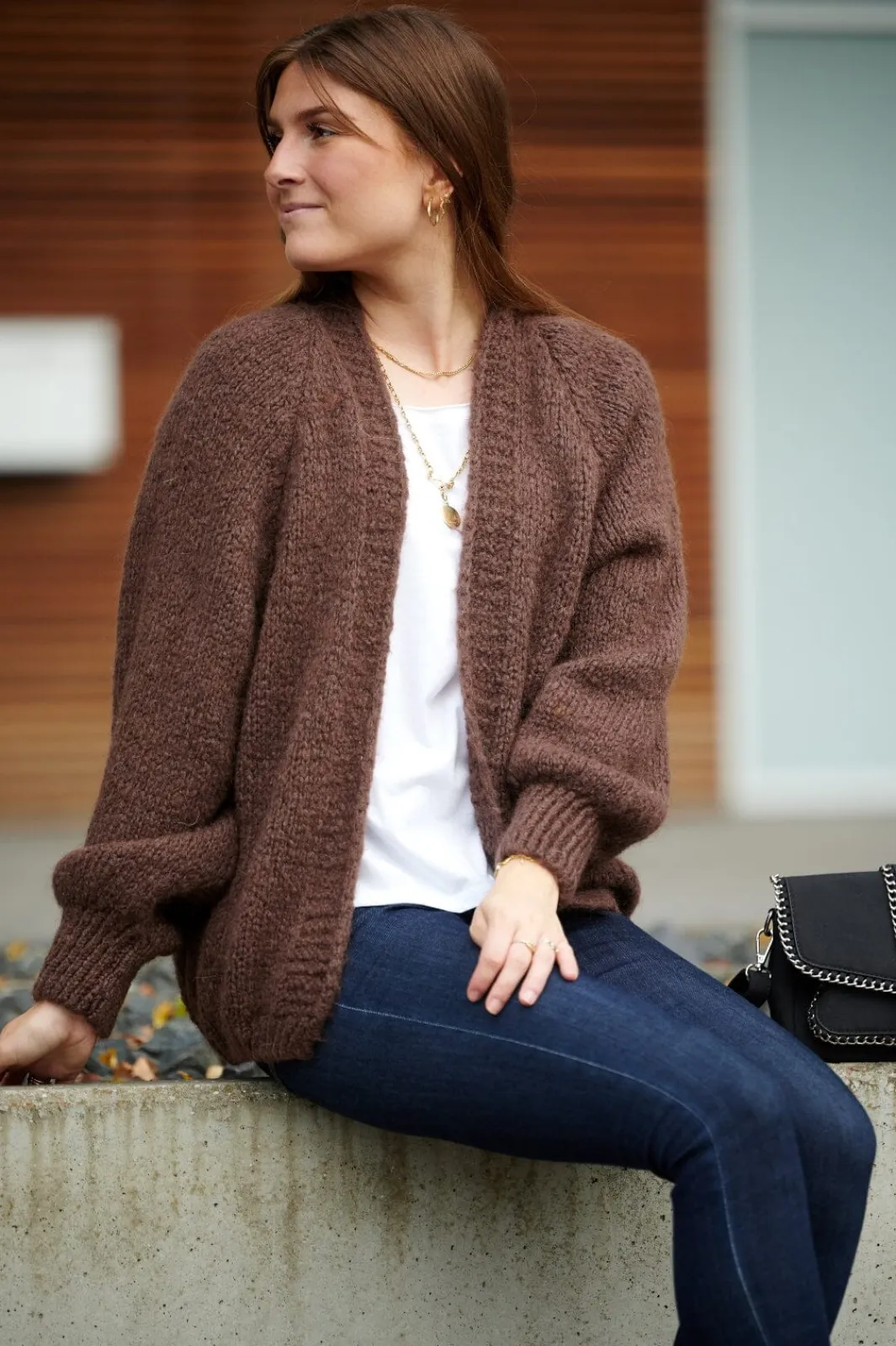 Outlet Fora Knit Cardigan Cardigans