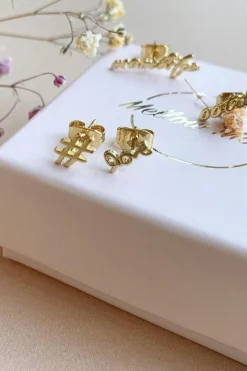 Discount Forgyldt ørering Øreringe