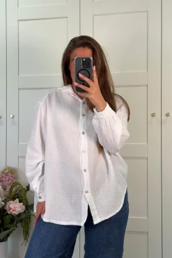 Clearance Francesca Shirt Skjorte Bluser & Skjorter