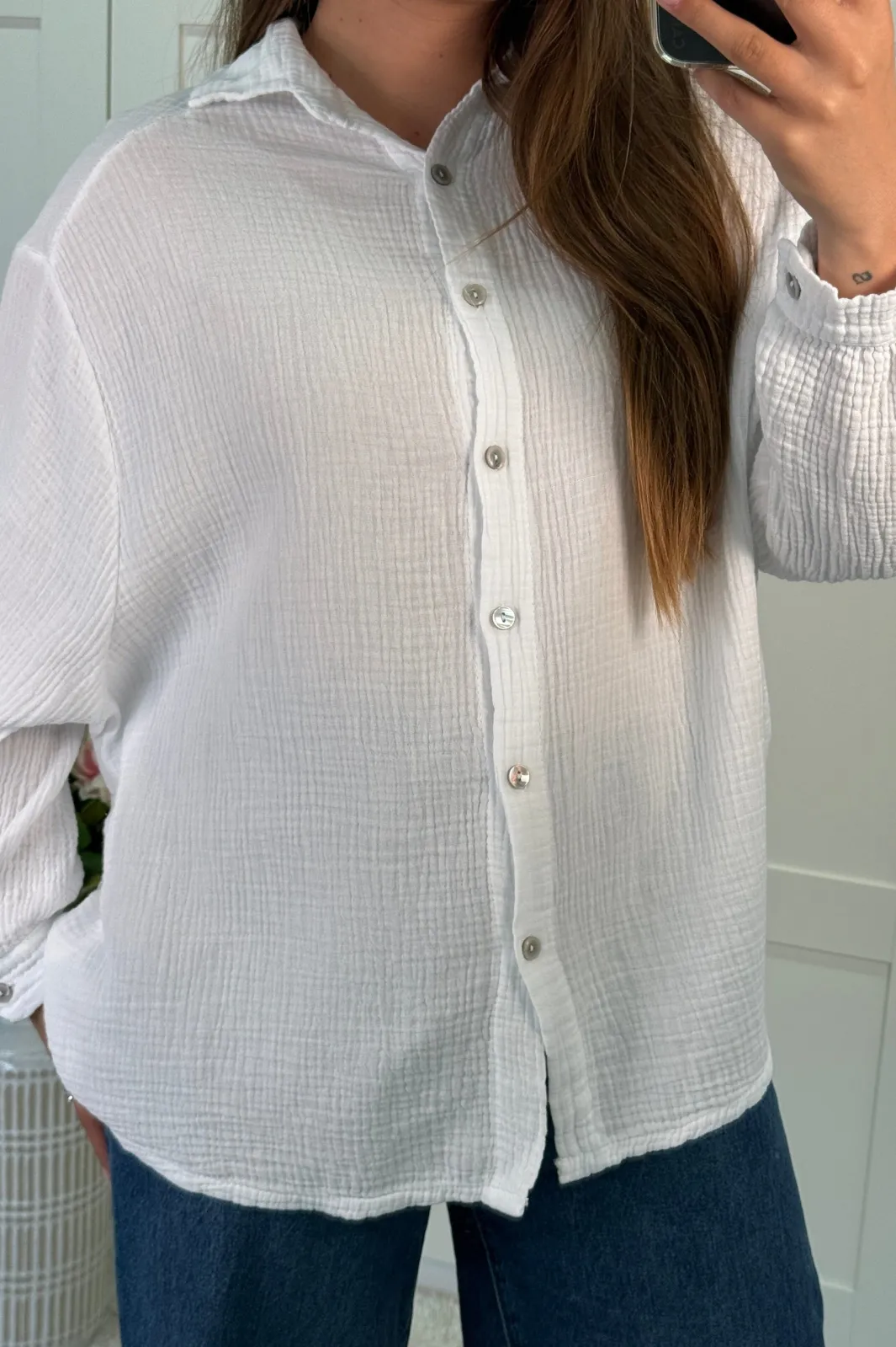 Clearance Francesca Shirt Skjorte Bluser & Skjorter