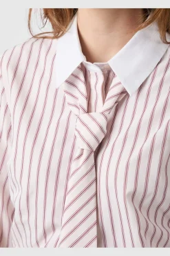 Neo Noir Bluser & Skjorter<Francesca Stripe Shirt 981