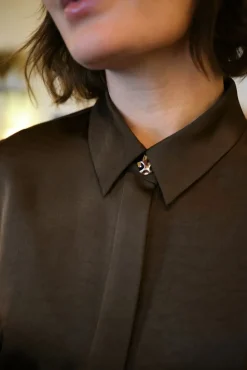 New Fransala Heavy Sateen Shirt 166635 Bluser & Skjorter|Ammevenligt Tøj