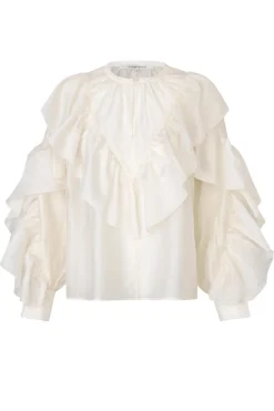 Second Female Bluser & Skjorter<Fria Frill Blouse 60121
