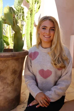 Liberte Strik|Bluser & Skjorter<Fro Heart Pullover 22259