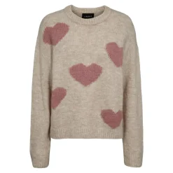 Liberte Strik|Bluser & Skjorter<Fro Heart Pullover 22259
