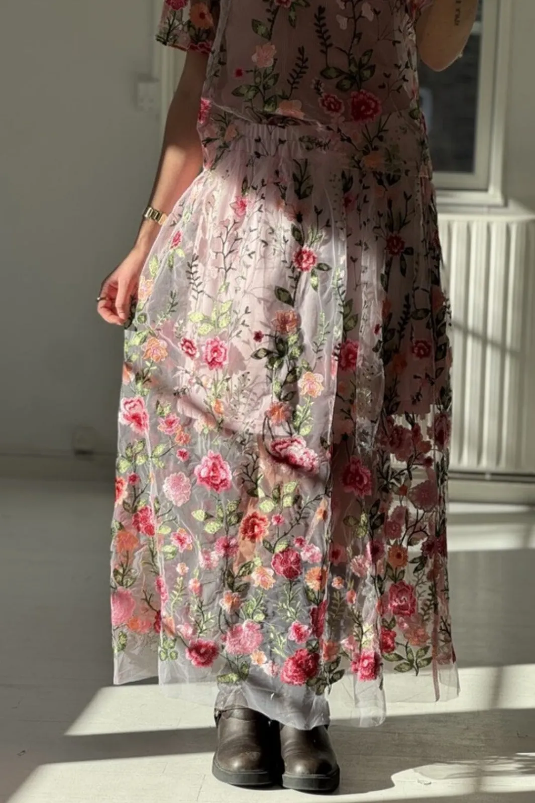 Discount Fuschia Skirt AV4624 Sæt 🛍️|Nederdele