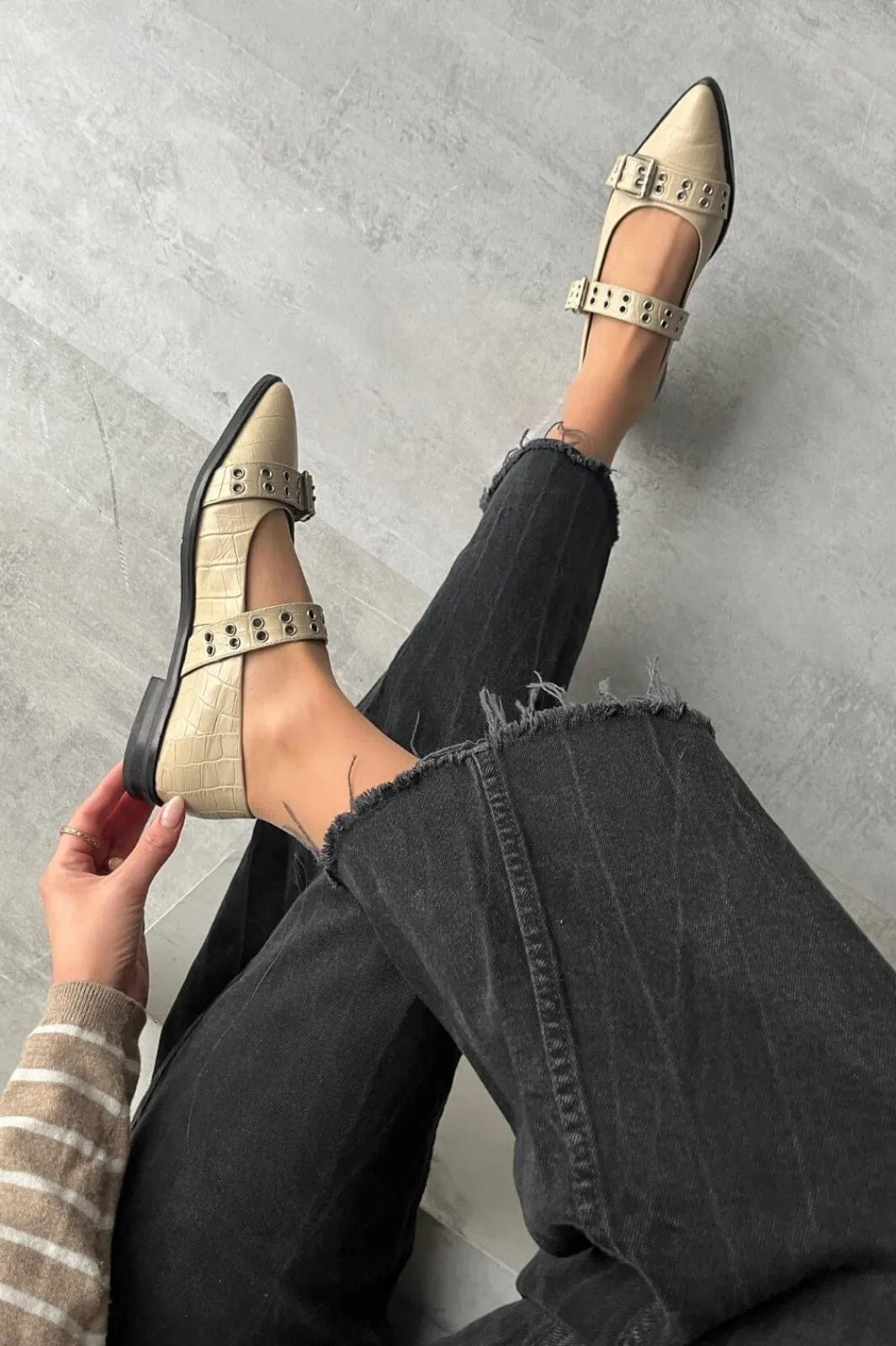 Hot Future Vibes Patent CS8346 Copenhagen Shoes|Ballerinaer