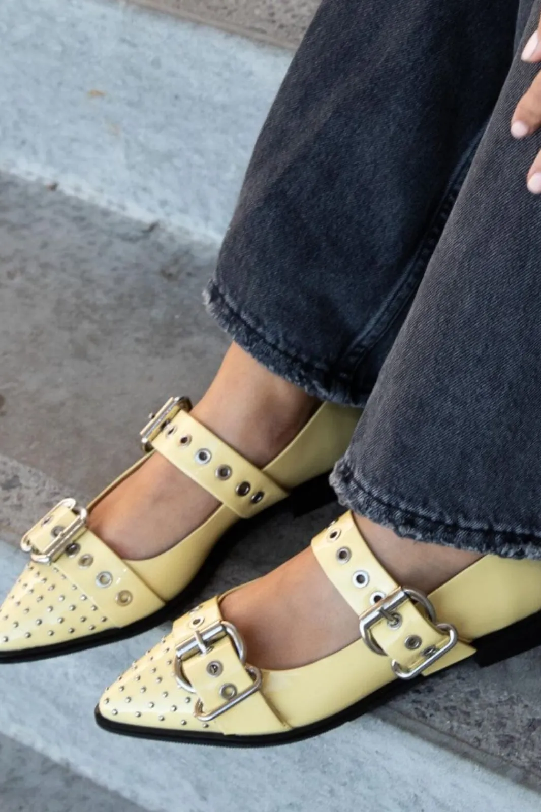 Hot Future Vibes Patent CS8346 Copenhagen Shoes|Ballerinaer