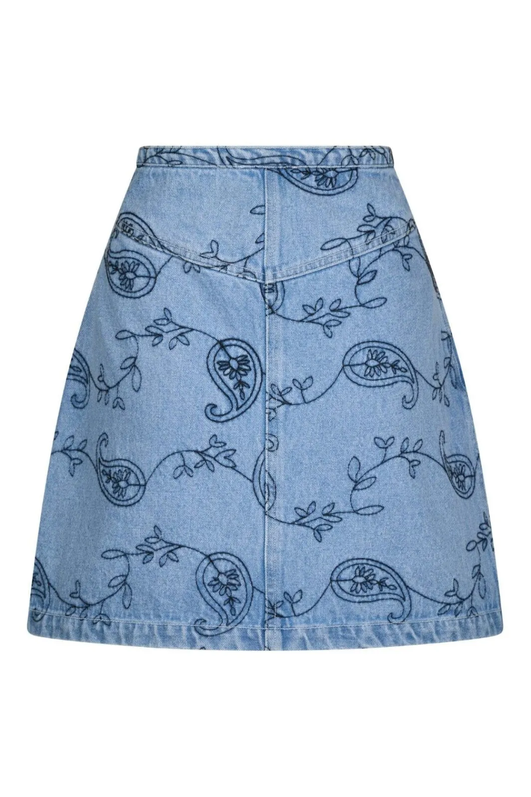 Discount Gabani Embroidery Denim Skirt 165223 Sæt 🛍️|Nederdele